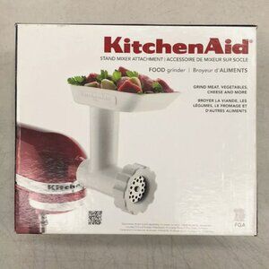 KitchenAid Meat Food Grinder Stand Mixer Attachment - White